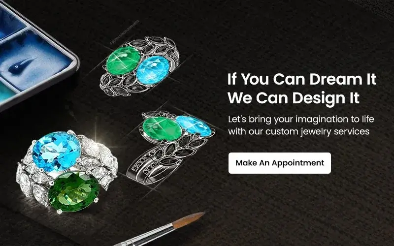 Let’s bring your imagination to life with our custom jewelry services